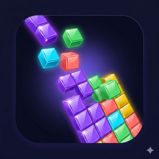 Block Cascade — Color Blast